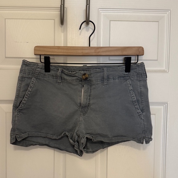 American Eagle Outfitters Pants - American Eagle Outfitters Gray Washed Denim-Style Shorts
